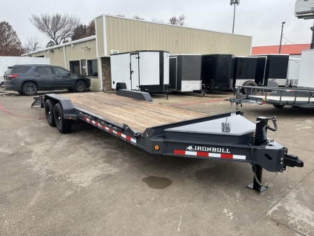 New 2026 Iron Bull 83”x22’ EWB Equipment Trailer