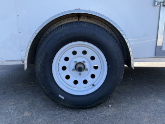 Used 2023 Carry-On 6'x12' Enclosed Trailer