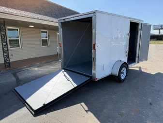 Used 2023 Carry-On 6'x12' Enclosed Trailer