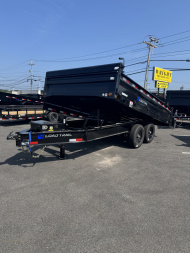 New 2026 Load Trail DZ96X14 Dump Trailer Fold Down Sides