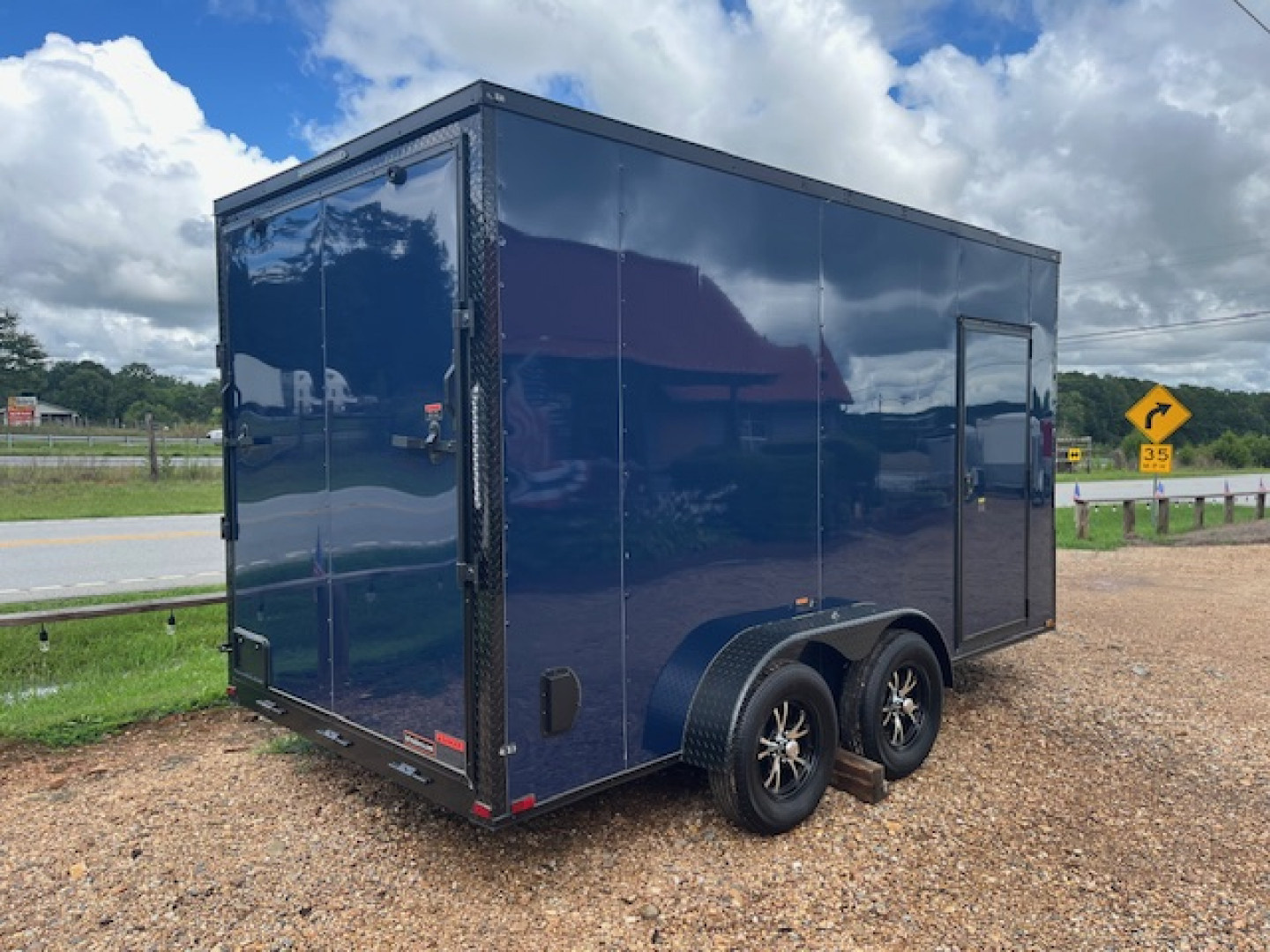 New Hook and Line 7X14 Tandem Axle Cargo / Enclosed Trailer