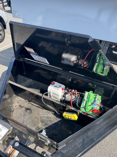 New 2026 Load Trail DE83X14 Dump Trailer Ramps & Tarp