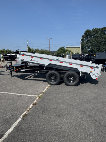 New 2026 Load Trail DE83X14 Dump Trailer Ramps & Tarp