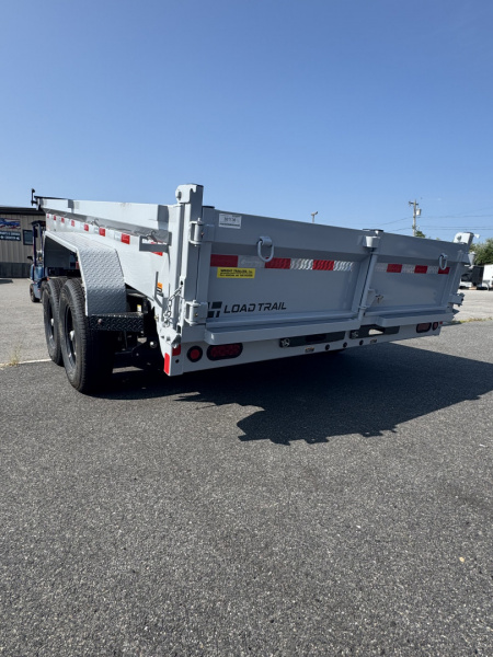 New 2026 Load Trail DE83X14 Dump Trailer Ramps & Tarp