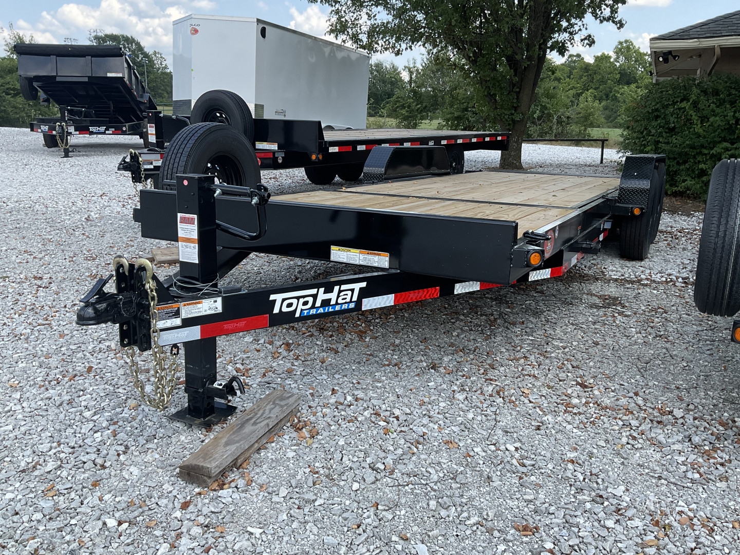 New TOP HAT TDS -83" X 20' TILT DECK 14K Equipment Trailer