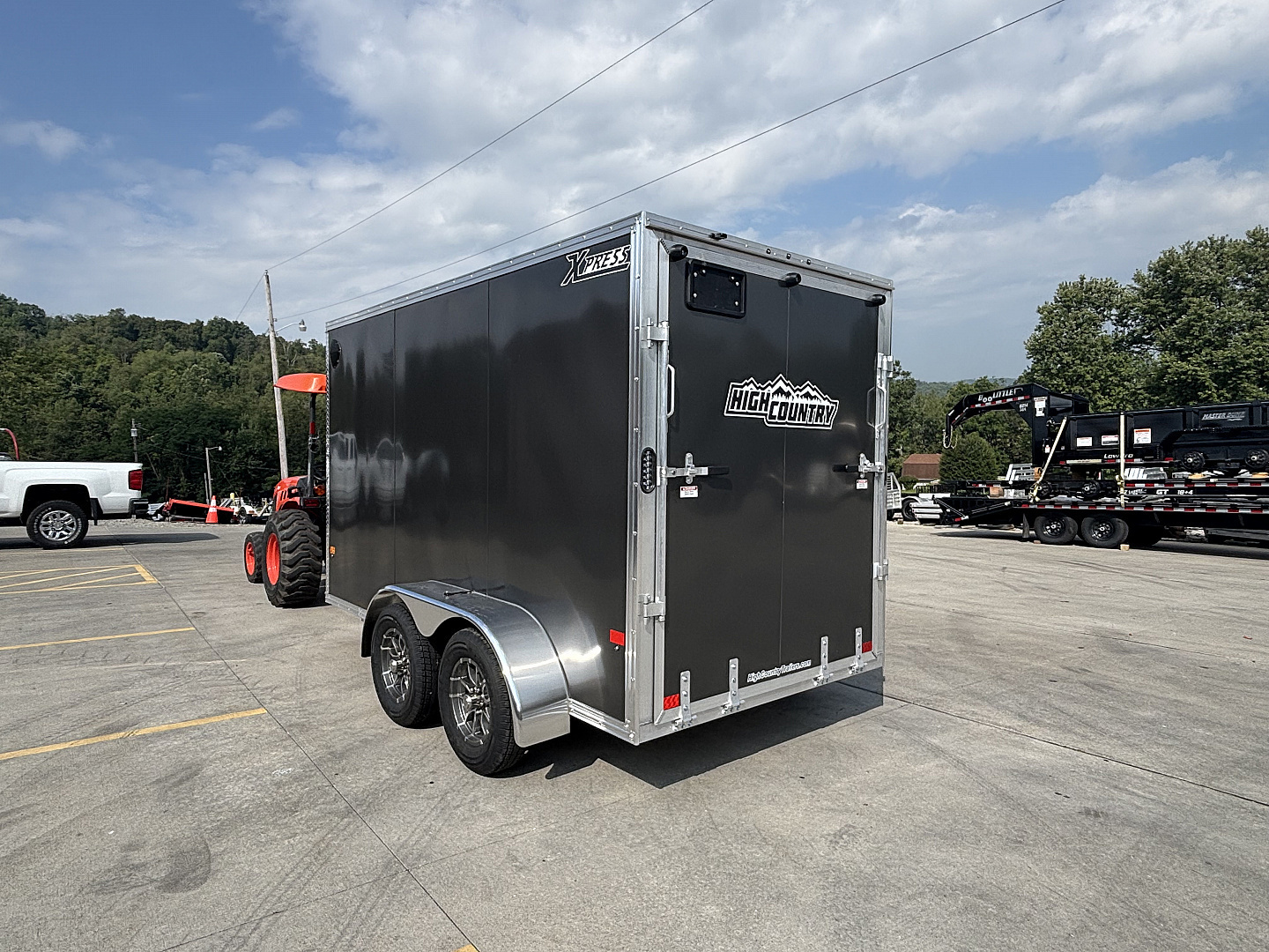 New 2026 High Country Xpress Trailers 6x12 Enclosed Trailer (V-Nose) - w/ Ramp - 7000# GVWR