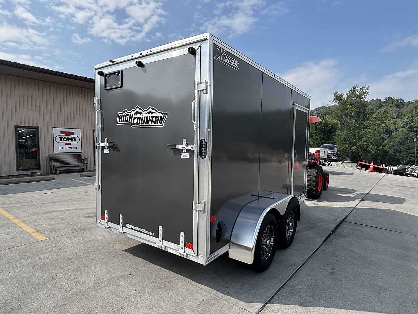 New 2026 High Country Xpress Trailers 6x12 Enclosed Trailer (V-Nose) - w/ Ramp - 7000# GVWR