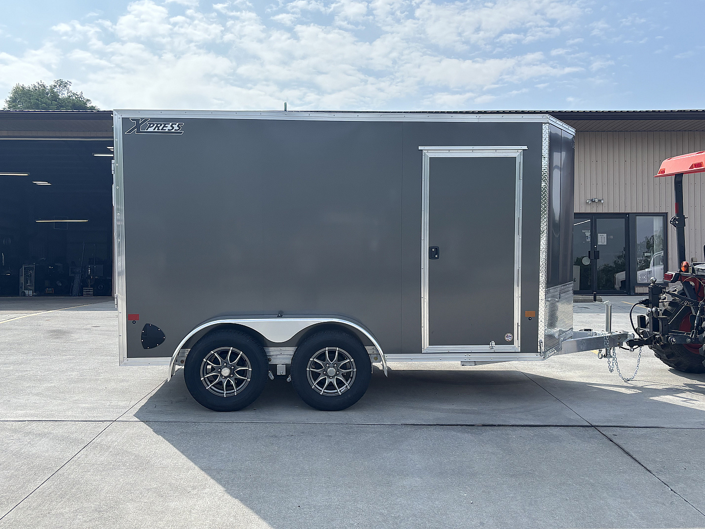 New 2026 High Country Xpress Trailers 6x12 Enclosed Trailer (V-Nose) - w/ Ramp - 7000# GVWR