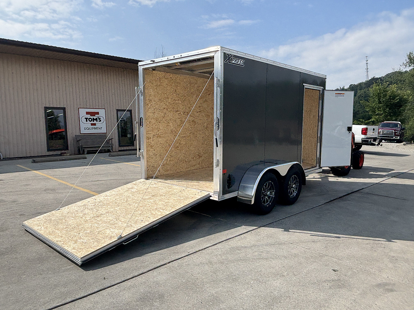 New 2026 High Country Xpress Trailers 6x12 Enclosed Trailer (V-Nose) - w/ Ramp - 7000# GVWR