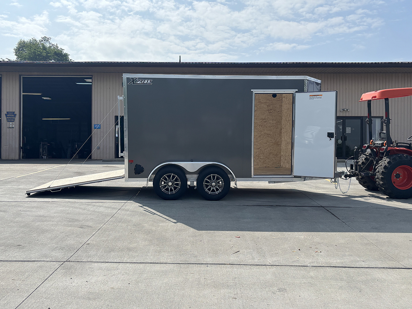 New 2026 High Country Xpress Trailers 6x12 Enclosed Trailer (V-Nose) - w/ Ramp - 7000# GVWR