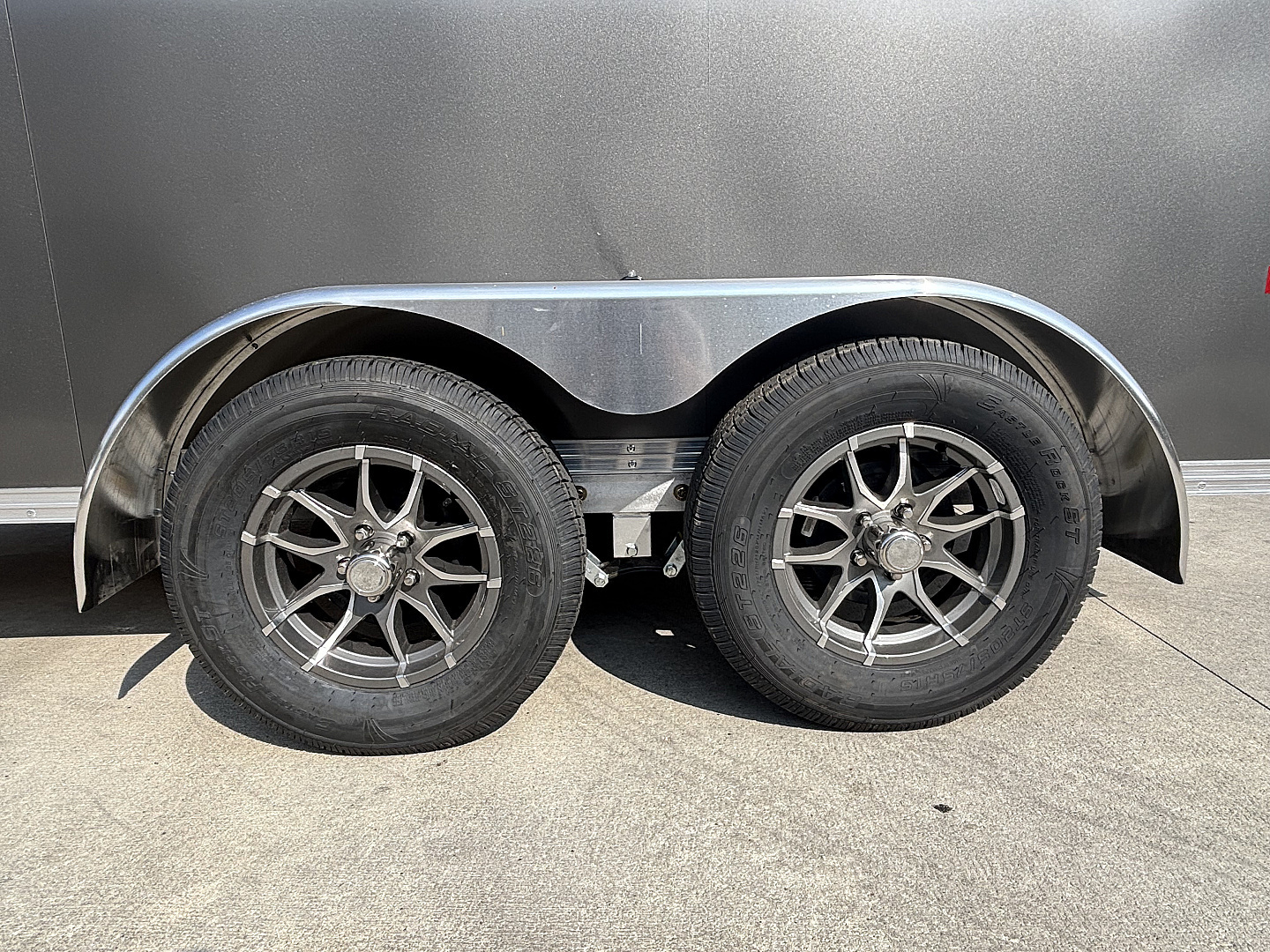 New 2026 High Country Xpress Trailers 6x12 Enclosed Trailer (V-Nose) - w/ Ramp - 7000# GVWR