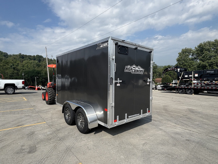 New 2026 High Country Xpress Trailers 6x12 Enclosed Trailer (V-Nose) - w/ Ramp - 7000# GVWR