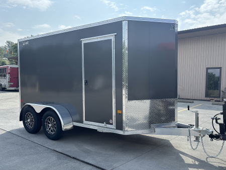 New 2026 High Country Xpress Trailers 6x12 Enclosed Trailer (V-Nose) - w/ Ramp - 7000# GVWR