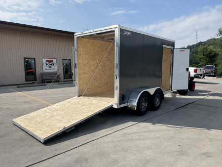 New 2026 High Country Xpress Trailers 6x12 Enclosed Trailer (V-Nose) - w/ Ramp - 7000# GVWR