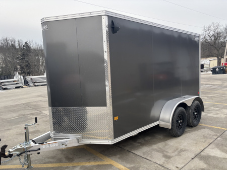 New 2026 (ALL ALUMINUM) High Country Trailers 6x12 Xpress Enclosed Trailer (V-Nose) - w/ Ramp - 7000# GVWR