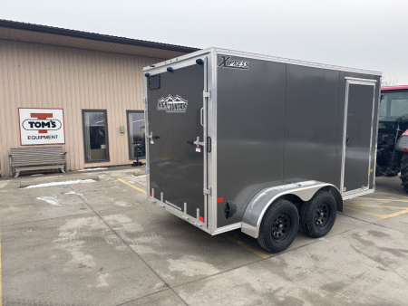 New 2026 (ALL ALUMINUM) High Country Trailers 6x12 Xpress Enclosed Trailer (V-Nose) - w/ Ramp - 7000# GVWR