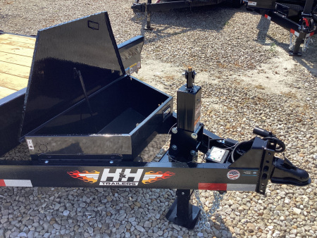 New 2026 H&H 82x16+6 Bumper Pull Gravity Tilt Trailer, 14k