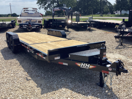 New 2026 H&H 82x16+6 Bumper Pull Gravity Tilt Trailer, 14k