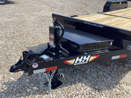 New 2026 H&H 82x16+6 Bumper Pull Gravity Tilt Trailer, 14k