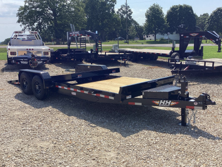 New 2026 H&H 82x16+6 Bumper Pull Gravity Tilt Trailer, 14k