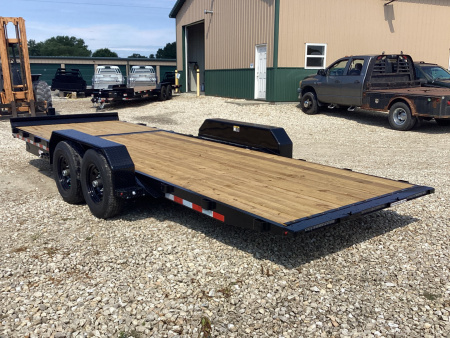 New 2026 H&H 82x16+6 Bumper Pull Gravity Tilt Trailer, 14k