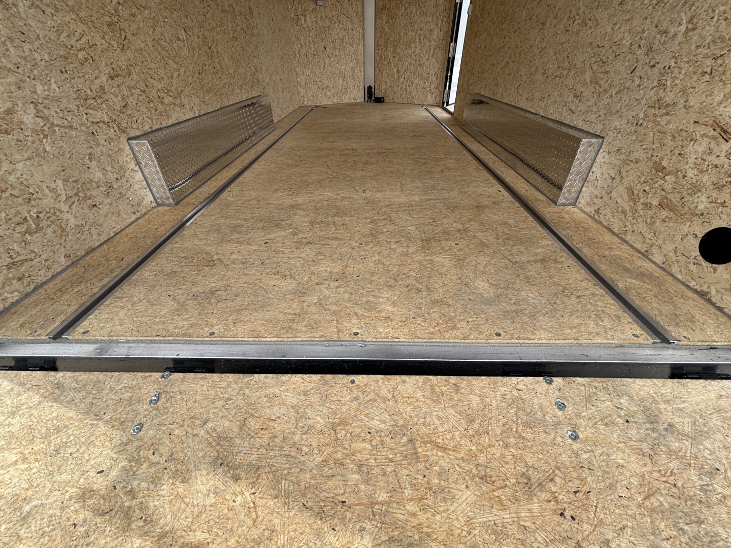 New 2026 (ALL ALUMINUM) Xpress High Country Trailers 7.5x16 Enclosed SXS / UTV Trailer - (V-Nose) - Black Out Package - Spread Axles - w/ Ramp - 7000# GVWR