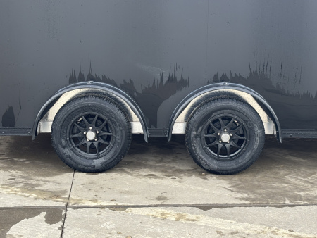 New 2026 (ALL ALUMINUM) Xpress High Country Trailers 7.5x16 Enclosed SXS / UTV Trailer - (V-Nose) - Black Out Package - Spread Axles - w/ Ramp - 7000# GVWR