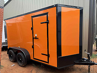New 2025 Family Trailer 6x12 Tandem Axles Cargo / Enclosed Trailer