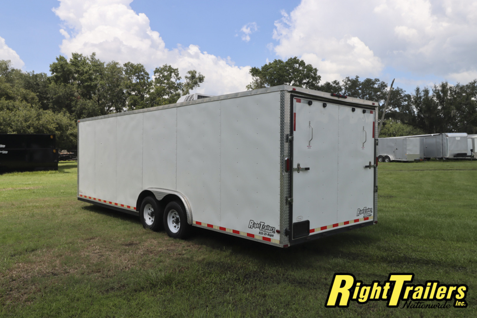 Used 2018 8.5X24 Arising Race Trailer