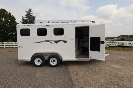New 2026 Trails West 3 Horse Adventure MX BP Horse Trailer