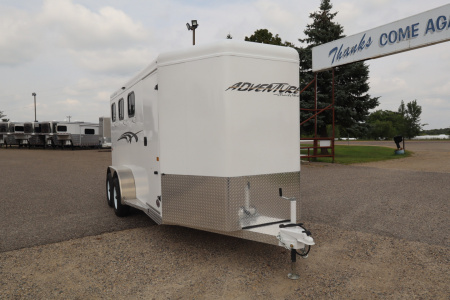 New 2026 Trails West 3 Horse Adventure MX BP Horse Trailer