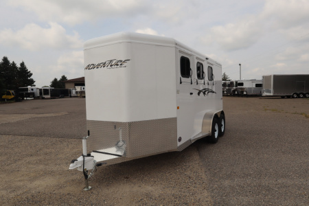 New 2026 Trails West 3 Horse Adventure MX BP Horse Trailer