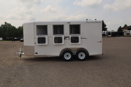 New 2026 Trails West 3 Horse Adventure MX BP Horse Trailer