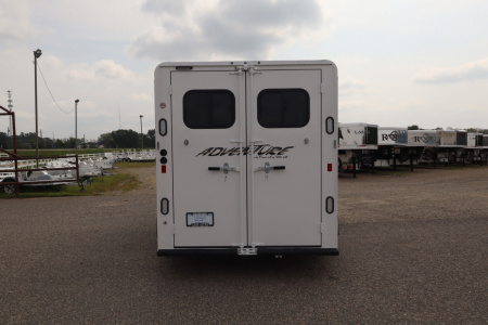 New 2026 Trails West 3 Horse Adventure MX BP Horse Trailer