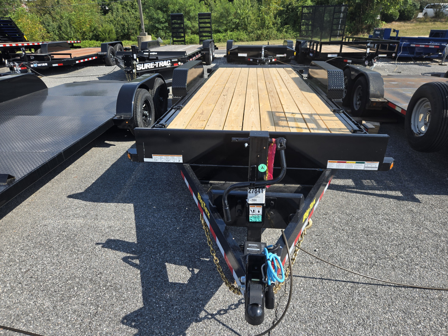 New 7 x 20 Big Tex 14FT Tilt Bed Equipment Trailer, 14k GVWR