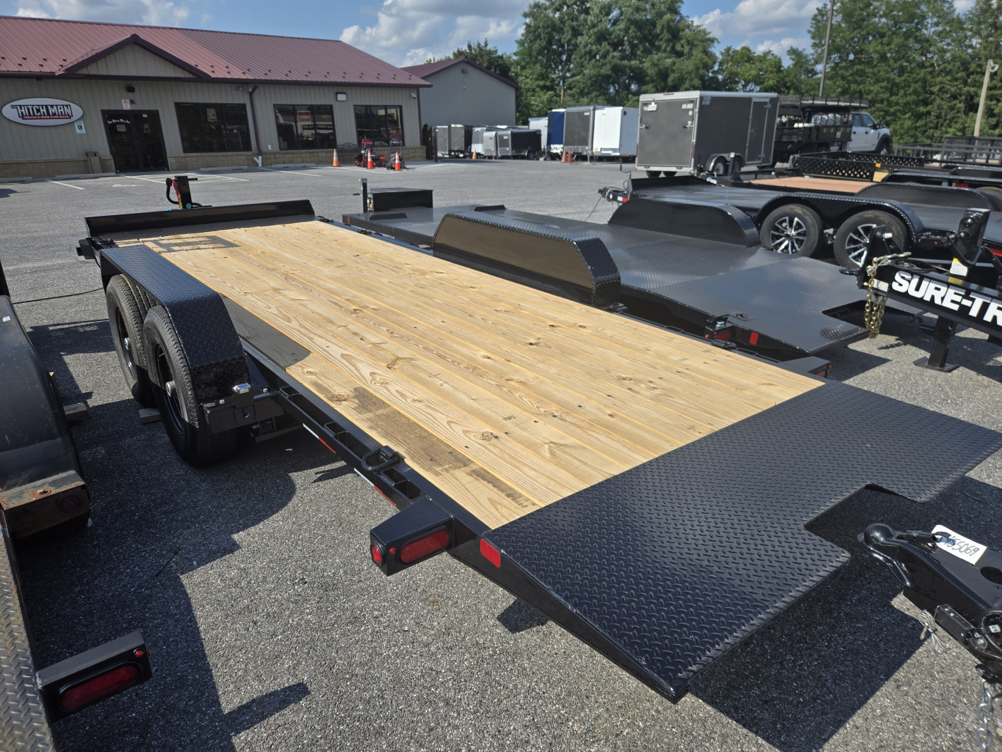 New 7 x 20 Big Tex 14FT Tilt Bed Equipment Trailer, 14k GVWR