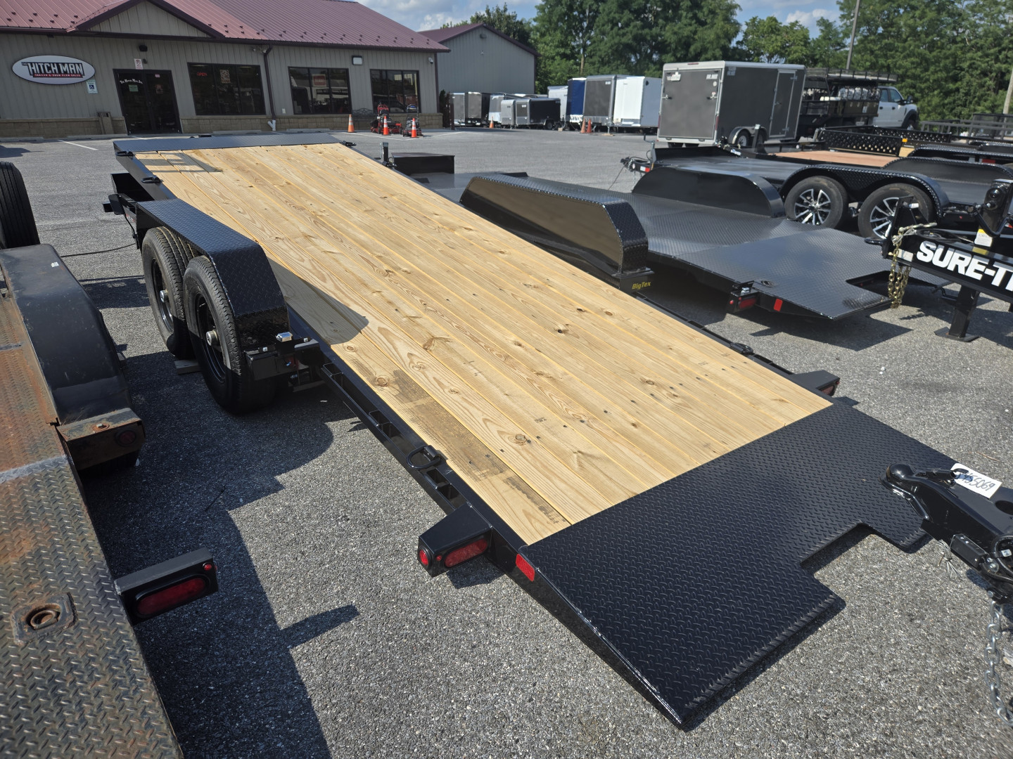 New 7 x 20 Big Tex 14FT Tilt Bed Equipment Trailer, 14k GVWR