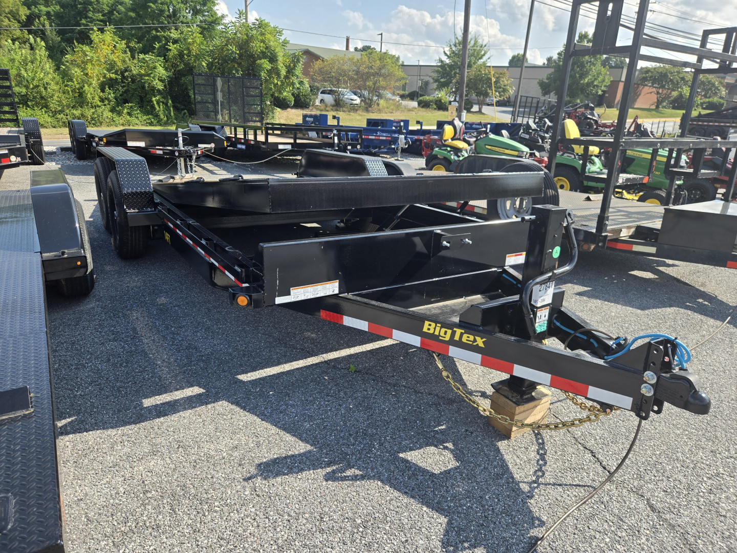 New 7 x 20 Big Tex 14FT Tilt Bed Equipment Trailer, 14k GVWR