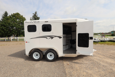 New 2026 Trails West 2 Horse BP Horse Trailer