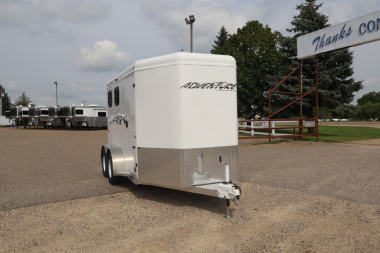 New 2026 Trails West 2 Horse BP Horse Trailer