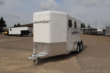 New 2026 Trails West 2 Horse BP Horse Trailer