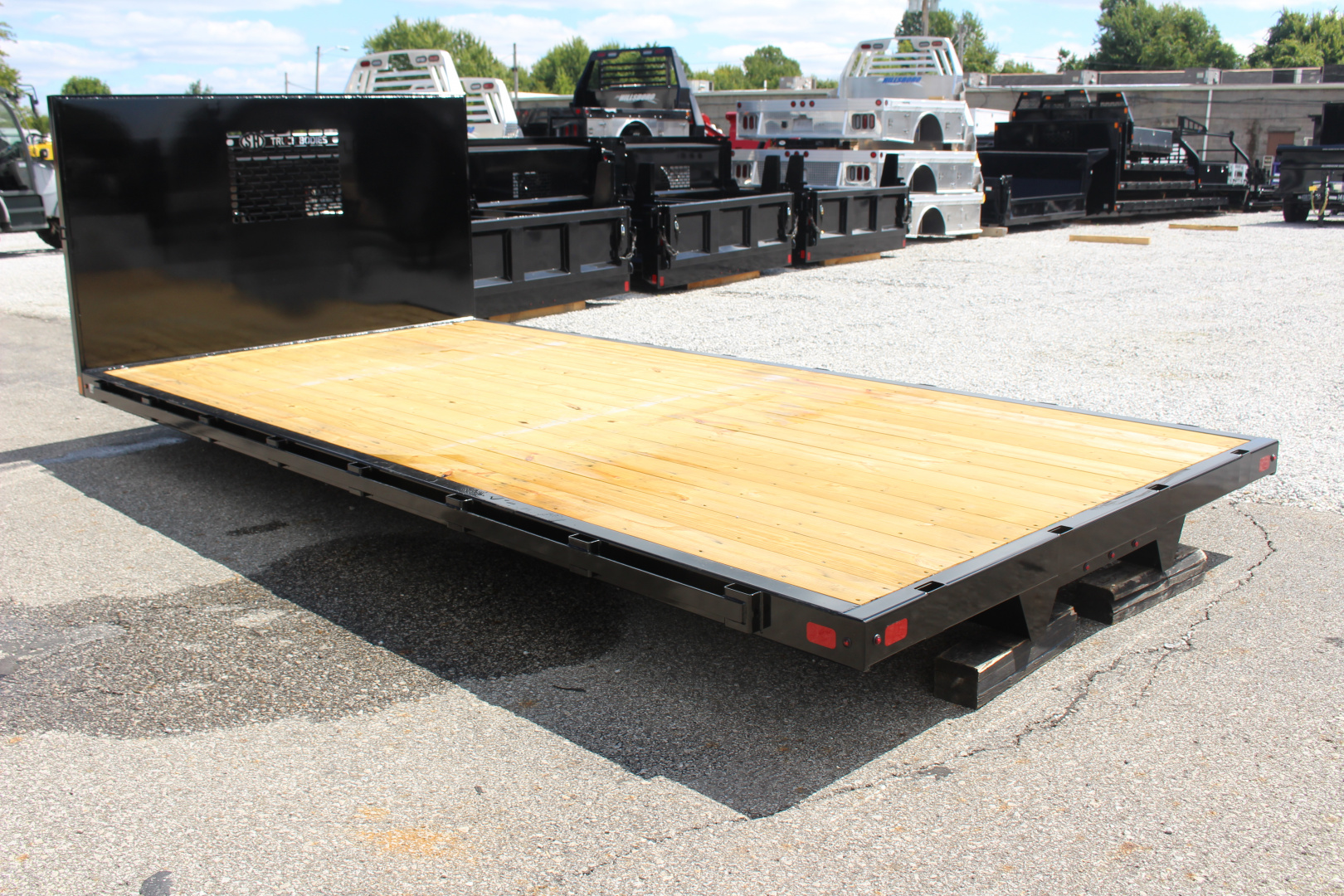 New 2025 SH Truck Bodies - Platform Body - 102" x 16'6"