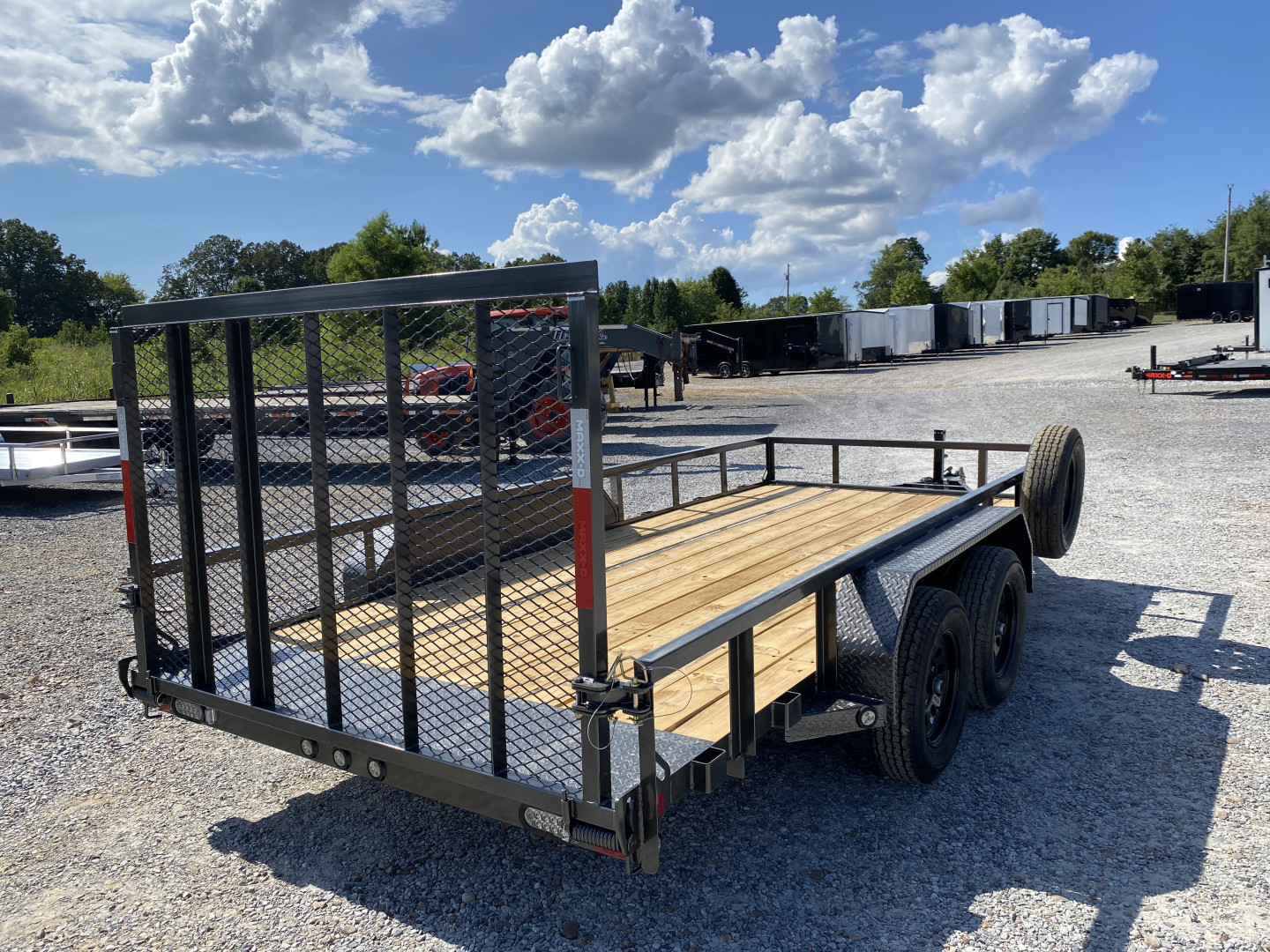 New 2026 MAXXD 83" X 16' 7k Utility Trailer