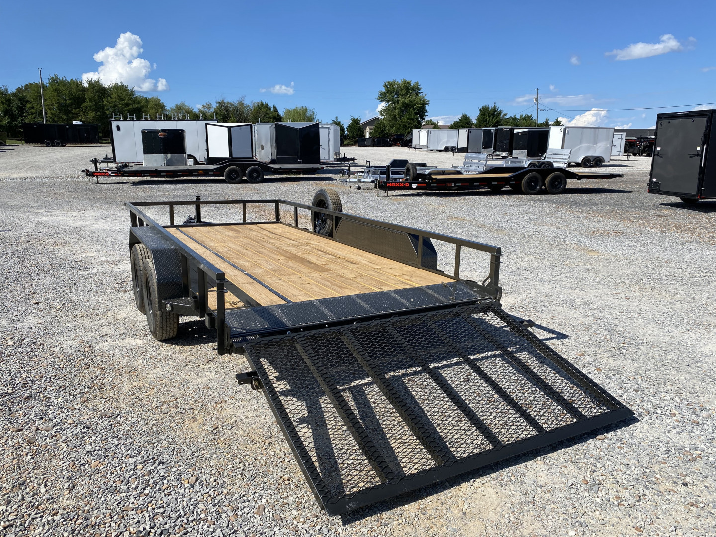 New 2026 MAXXD 83" X 16' 7k Utility Trailer