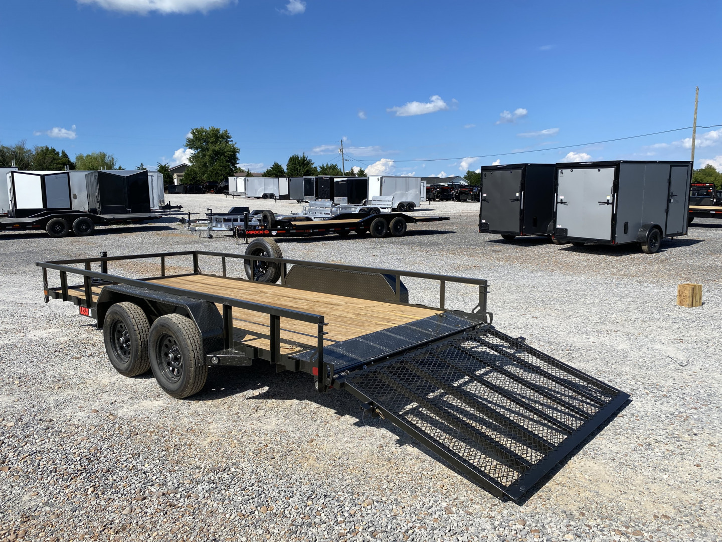 New 2026 MAXXD 83" X 16' 7k Utility Trailer