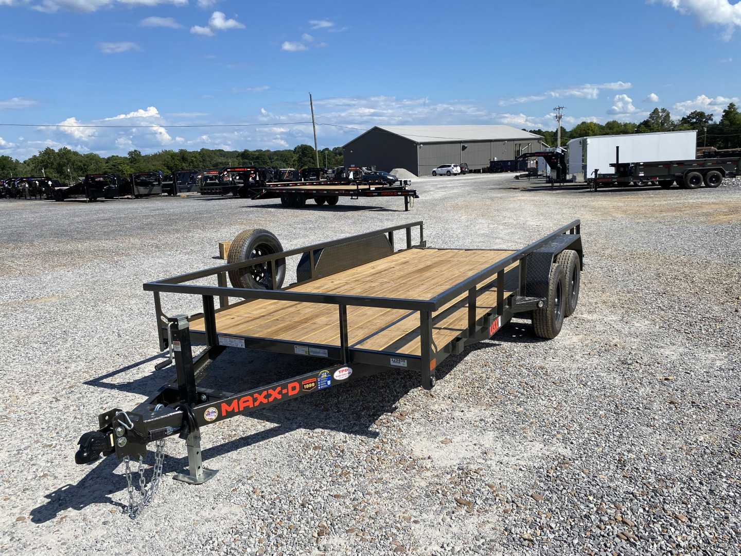 New 2026 MAXXD 83" X 16' 7k Utility Trailer