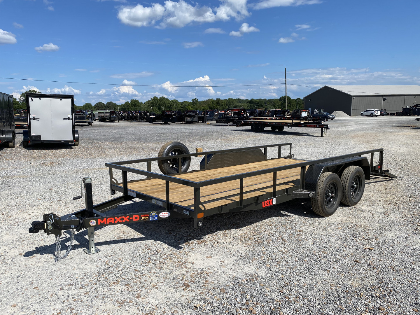 New 2026 MAXXD 83" X 16' 7k Utility Trailer