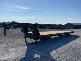 New 2026 MAXXD 102"X40' 17.5K Gooseneck Flatbed Trailer