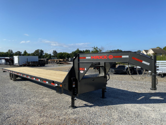 New 2026 MAXXD 102"X40' 17.5K Gooseneck Flatbed Trailer