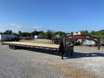 New 2026 MAXXD 102"X40' 17.5K Gooseneck Flatbed Trailer